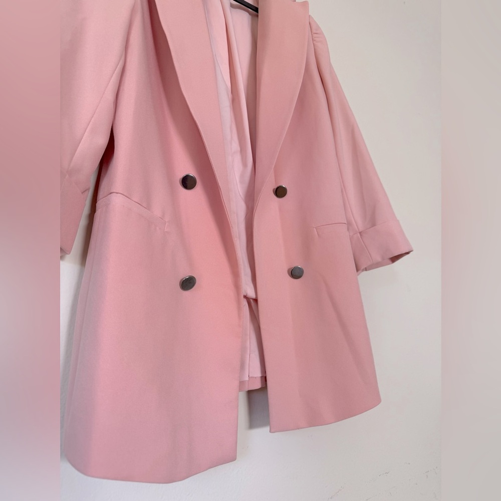 Bershka blazer in Pink 🌸
